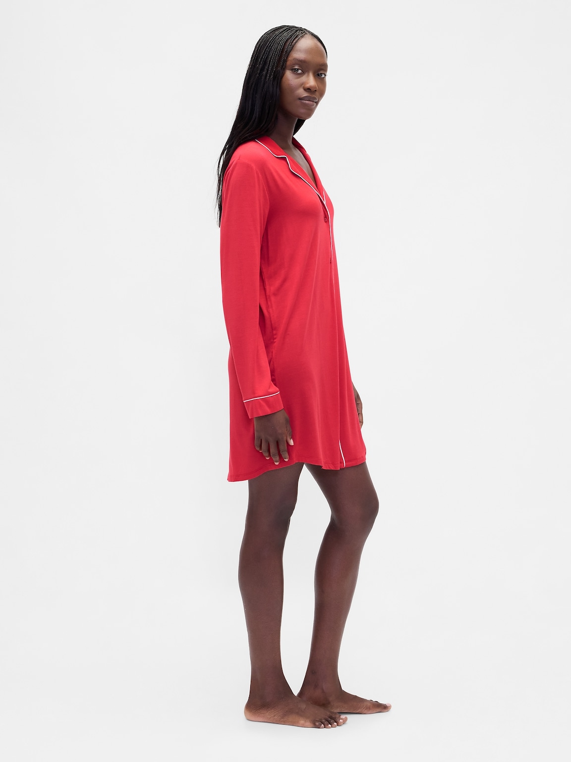 Softest Modal PJ Shirtdress