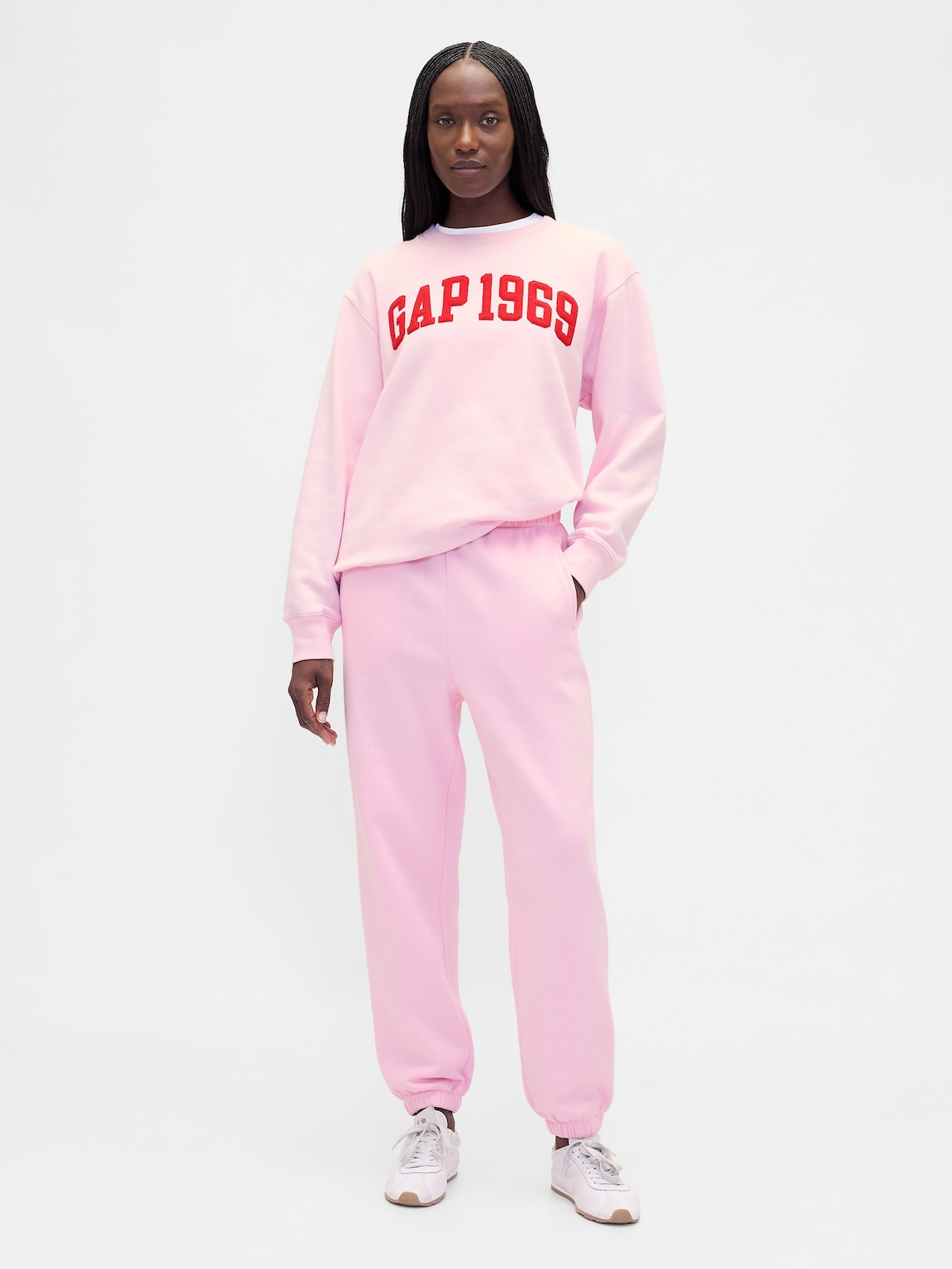 VintageSoft Gap Logo Tunic Sweatshirt