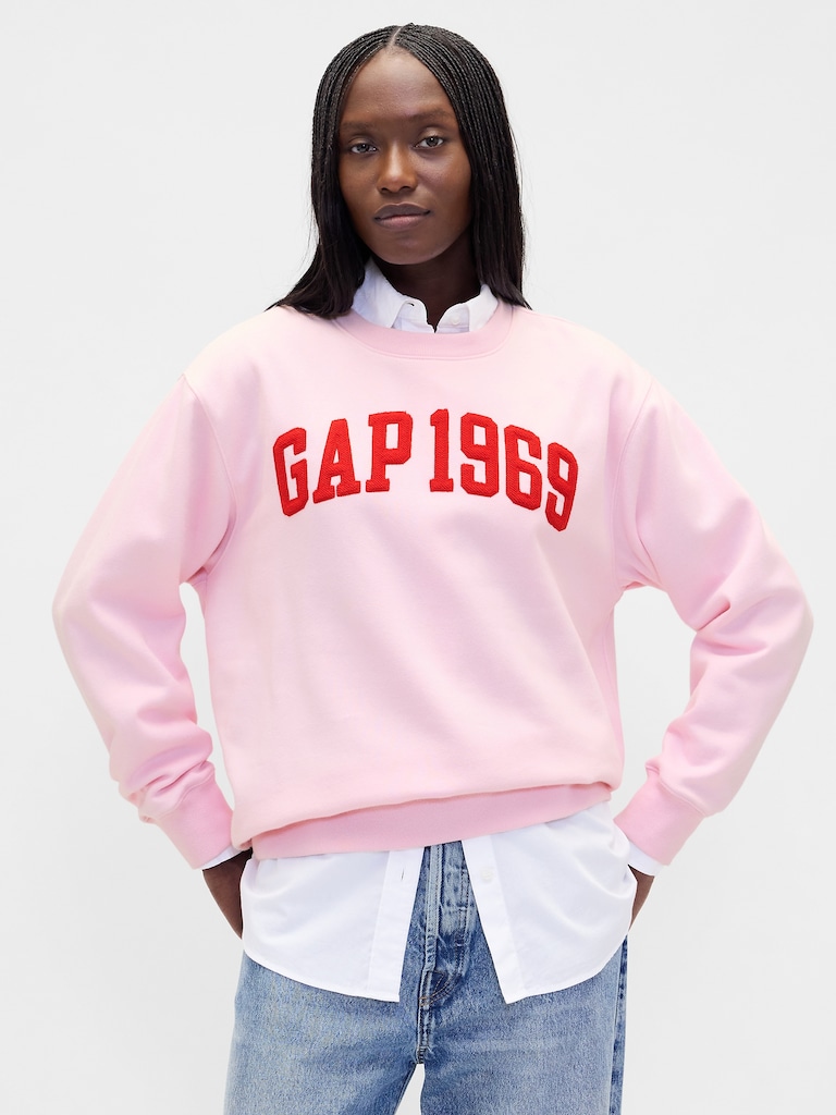 VintageSoft Gap Logo Tunic Sweatshirt