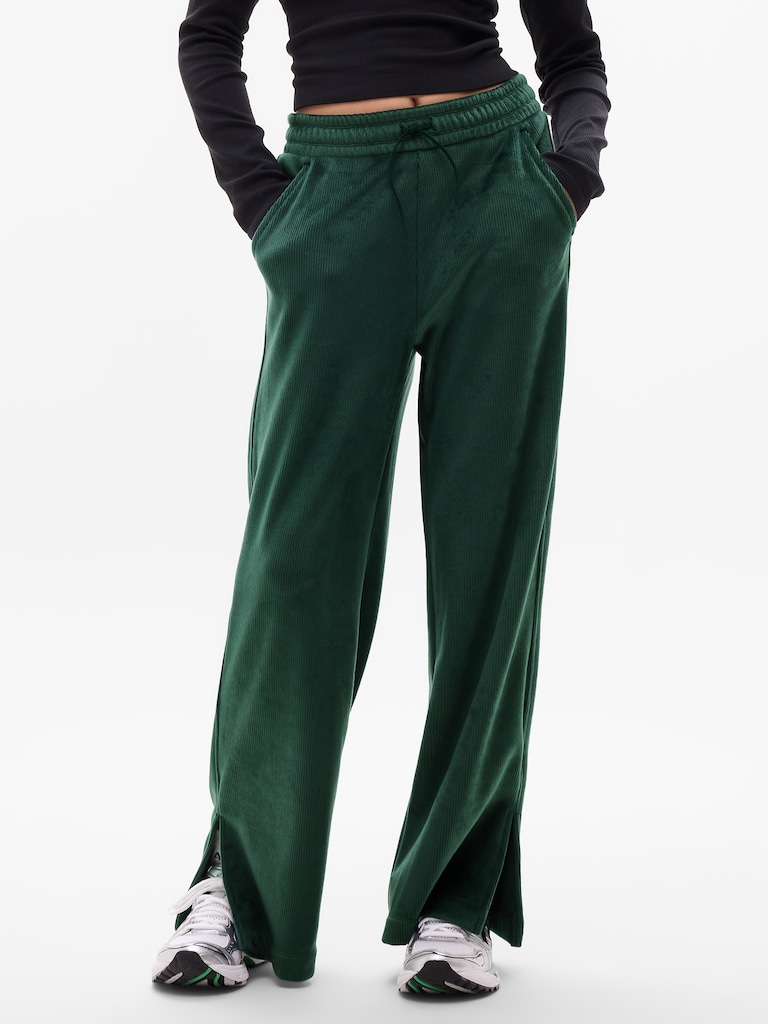 Athleta Girl Cozy Rib Wide Leg Pant