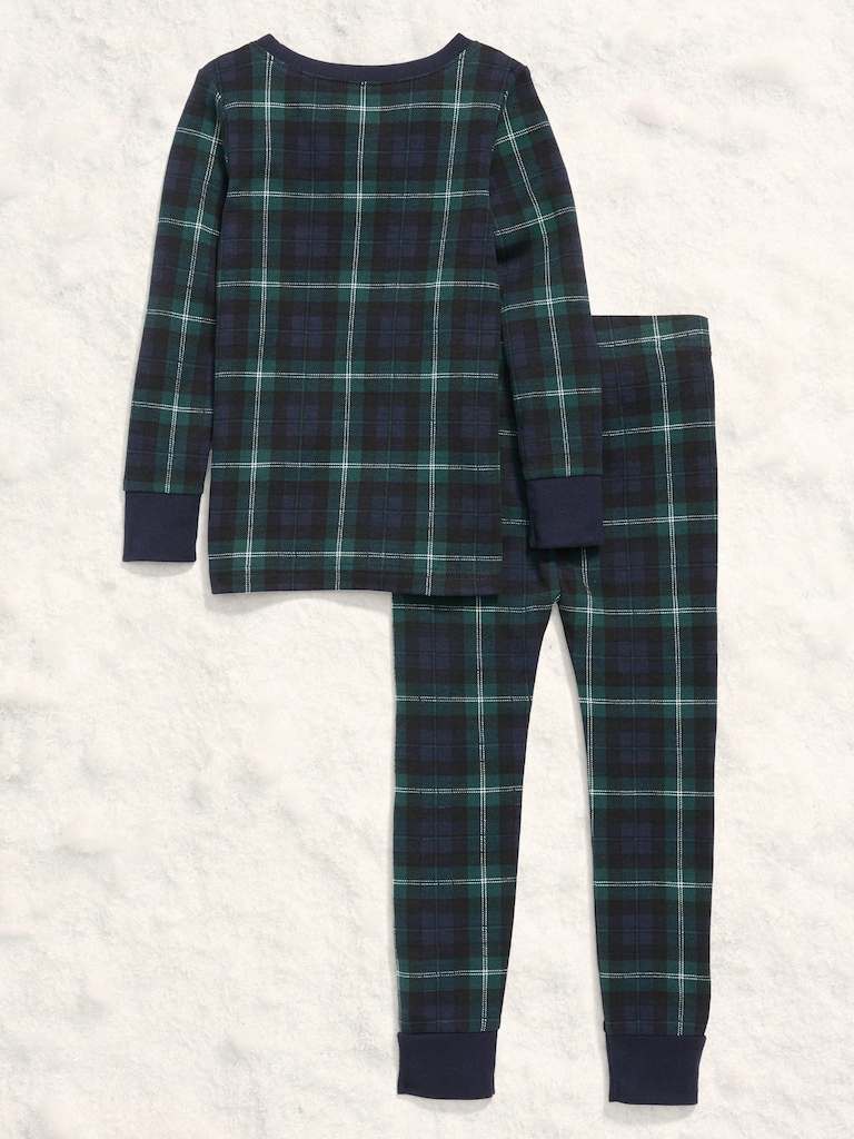 Printed Snug-Fit Pajama Set for Toddler & Baby