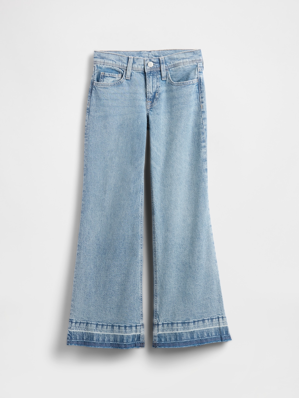 Kids Low Rise Relaxed Flare Jeans