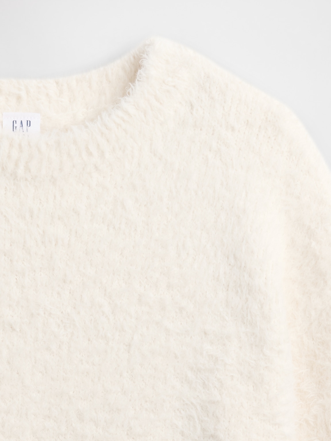 Kids Eyelash Crewneck Sweater