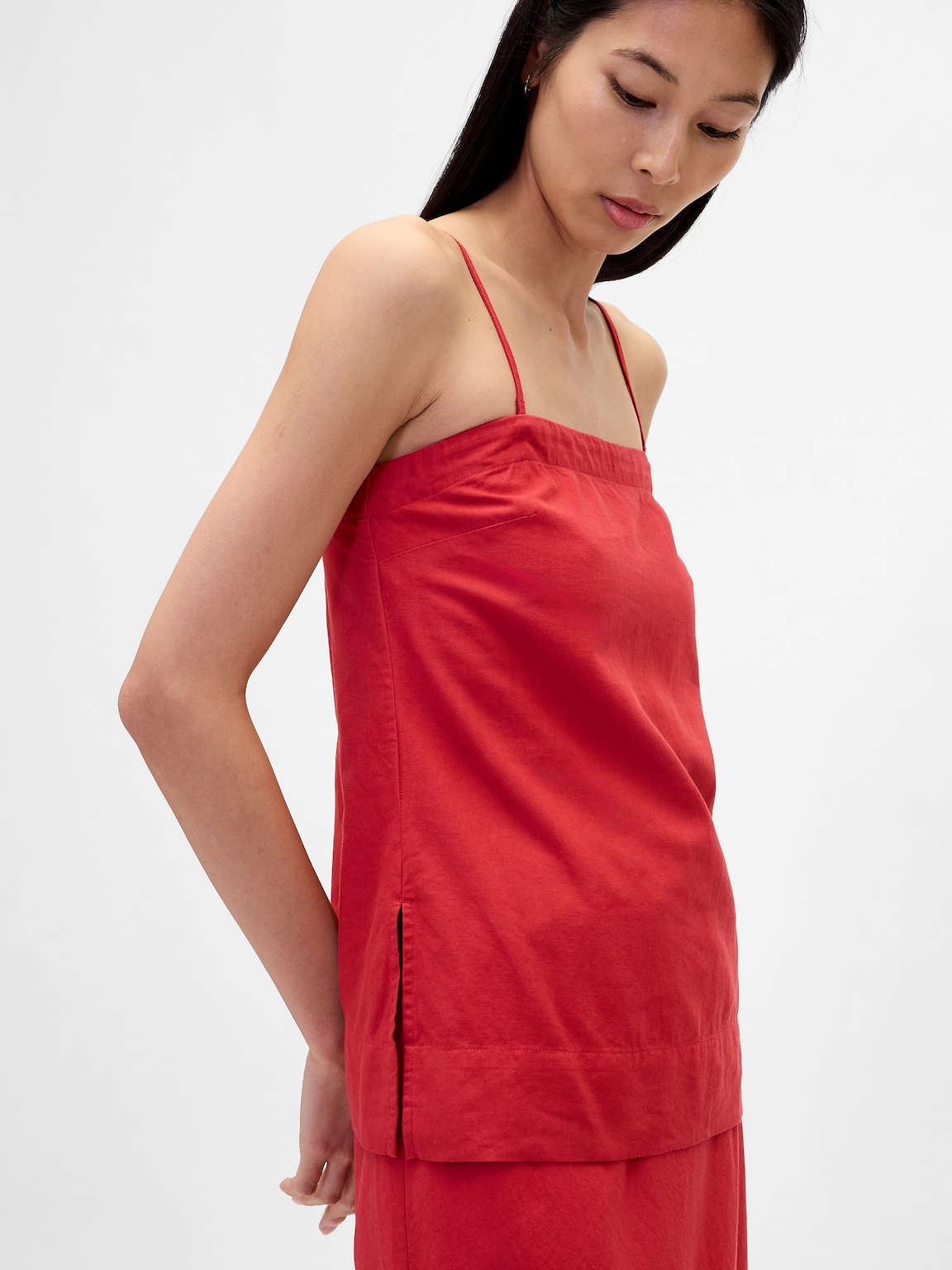Linen-Blend Cami