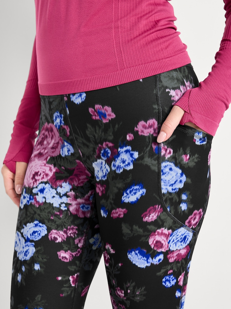 High-Waisted PowerSoft 7/8 Pocket Leggings
