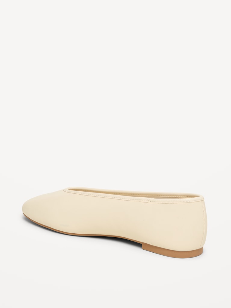 V-Cut Ballet Flats