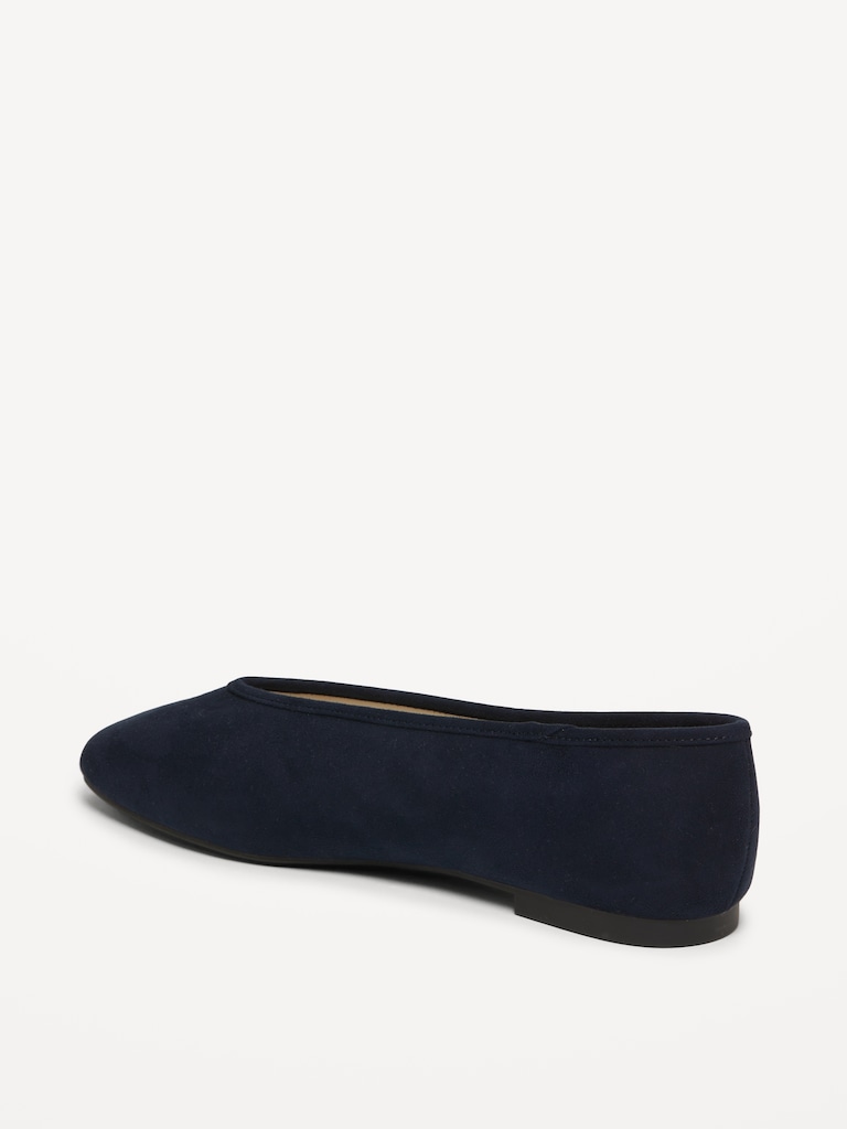 V-Cut Ballet Flats