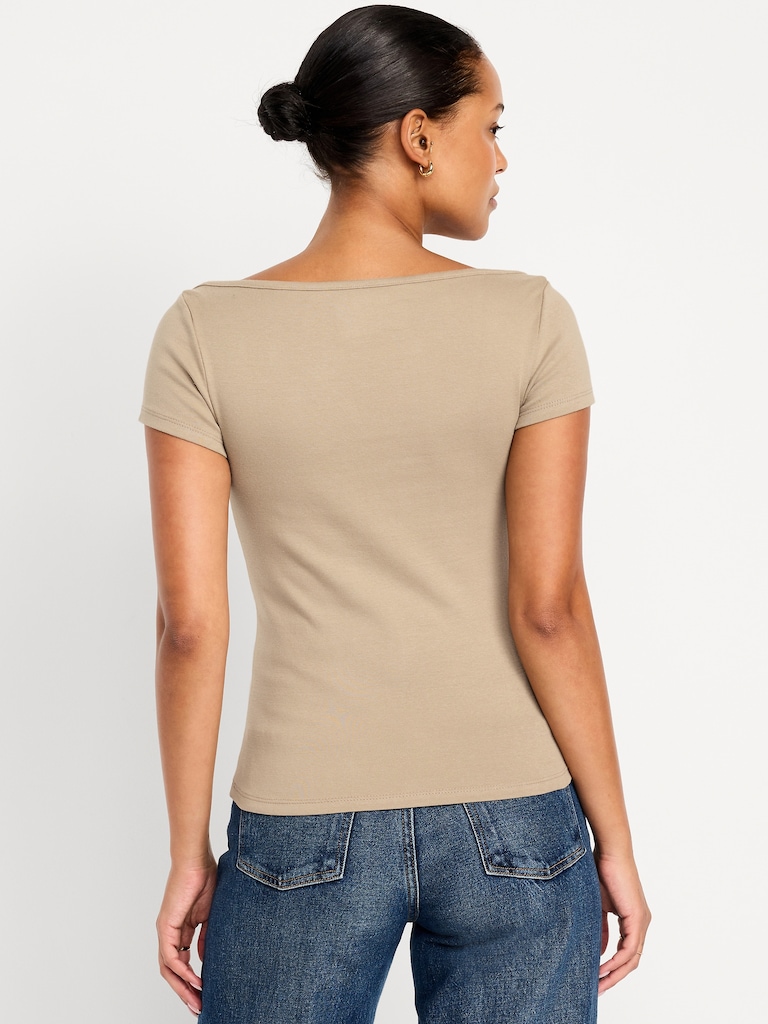 Snug Boatneck T-Shirt