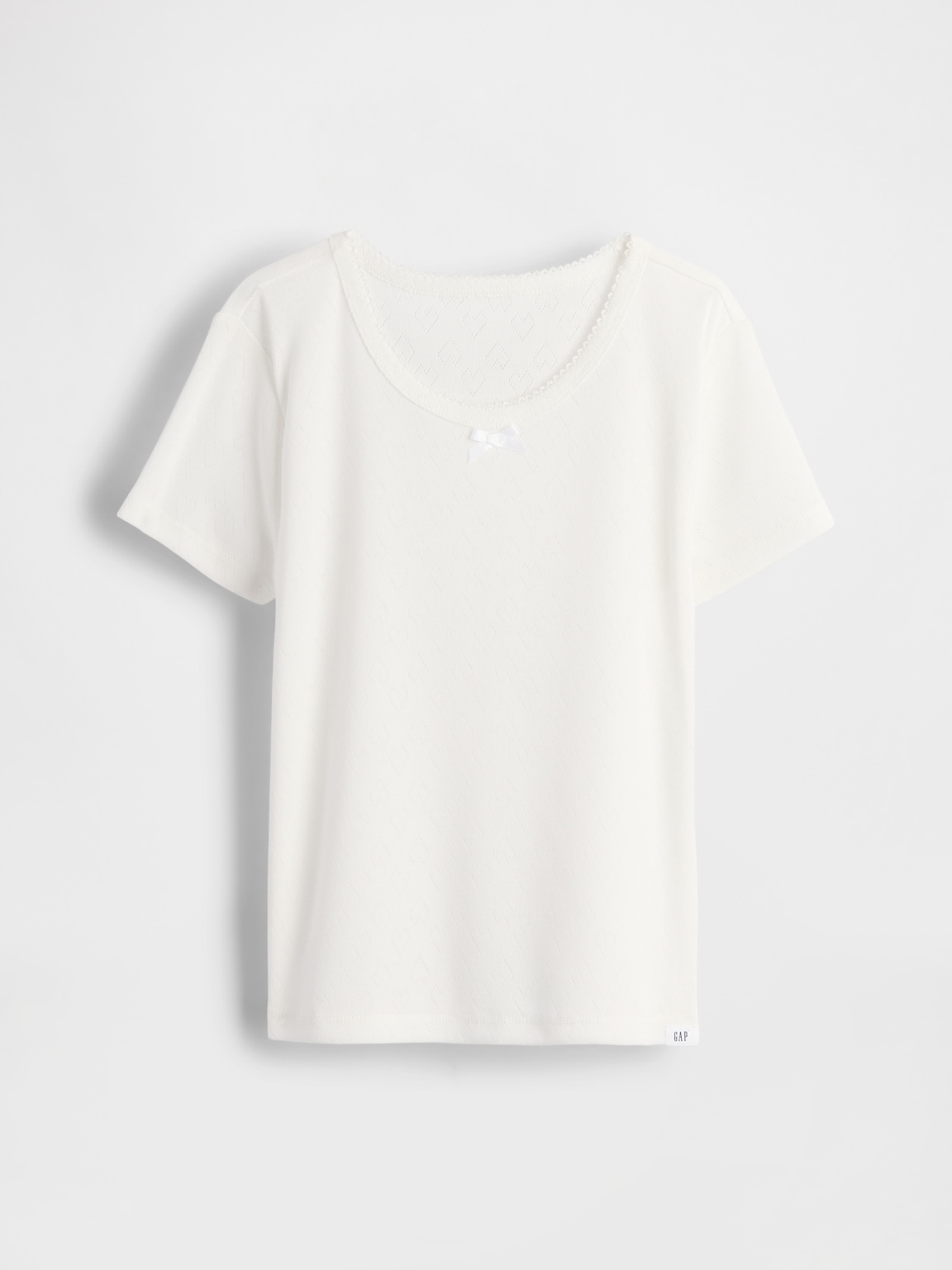 Kids Recycled Pointelle PJ T-Shirt