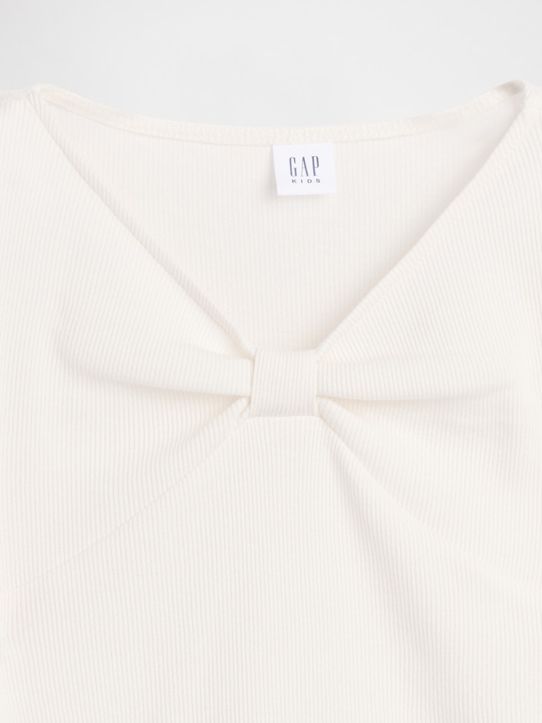 Kids Bow-Neck T-Shirt