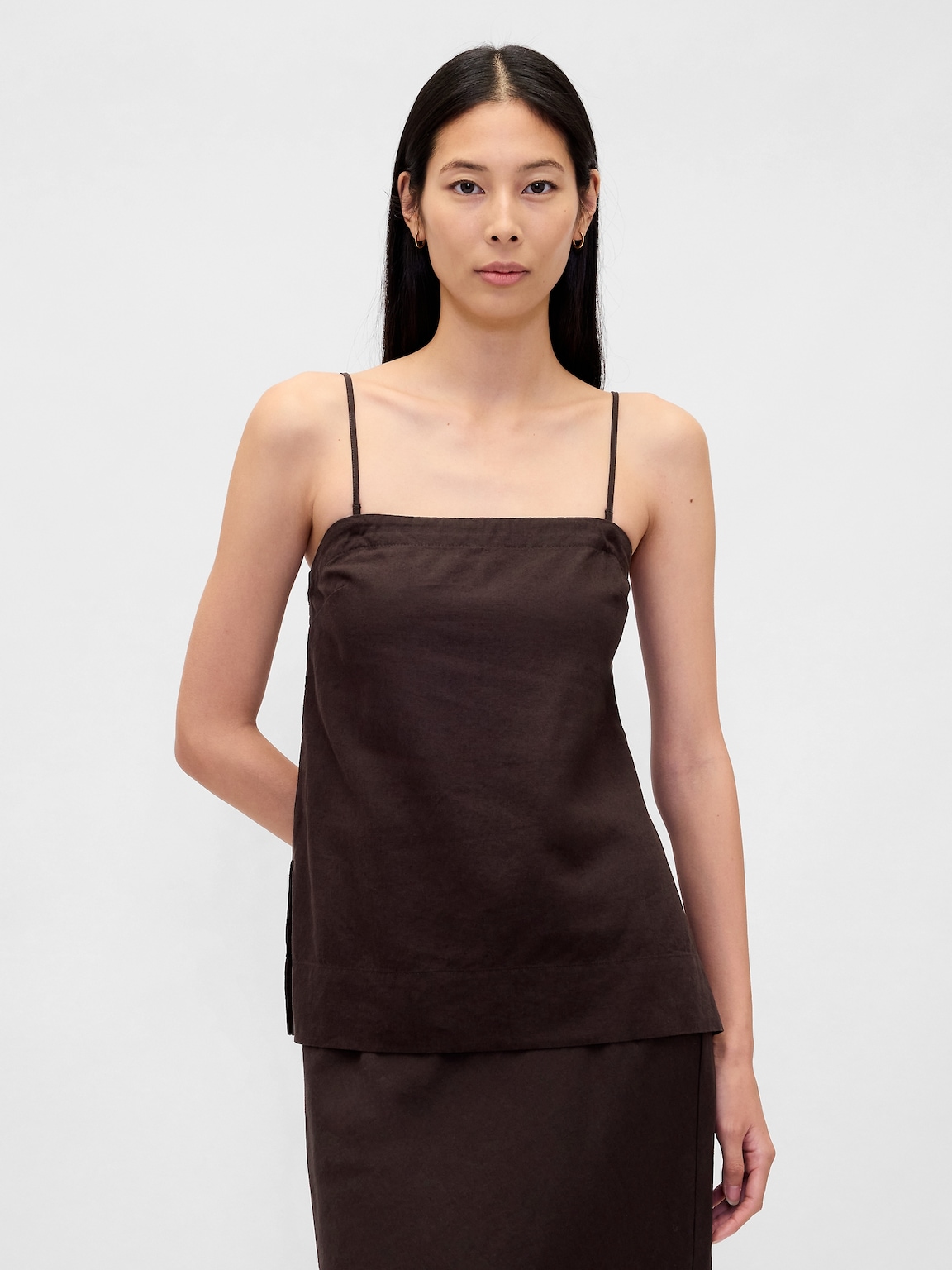 Linen-Blend Cami