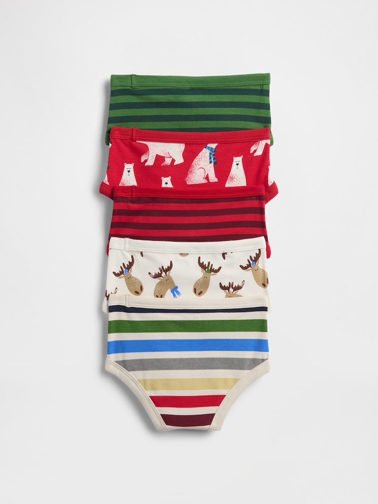 Toddler Bikini Briefs (5-Pack)