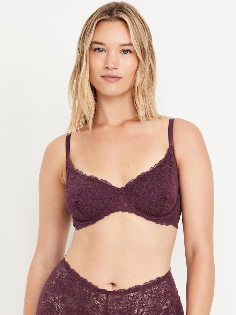 Lace Balconette Bra