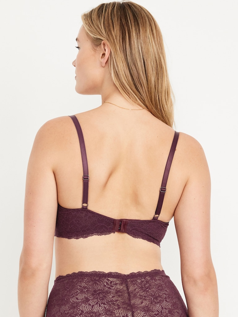 Lace Balconette Bra