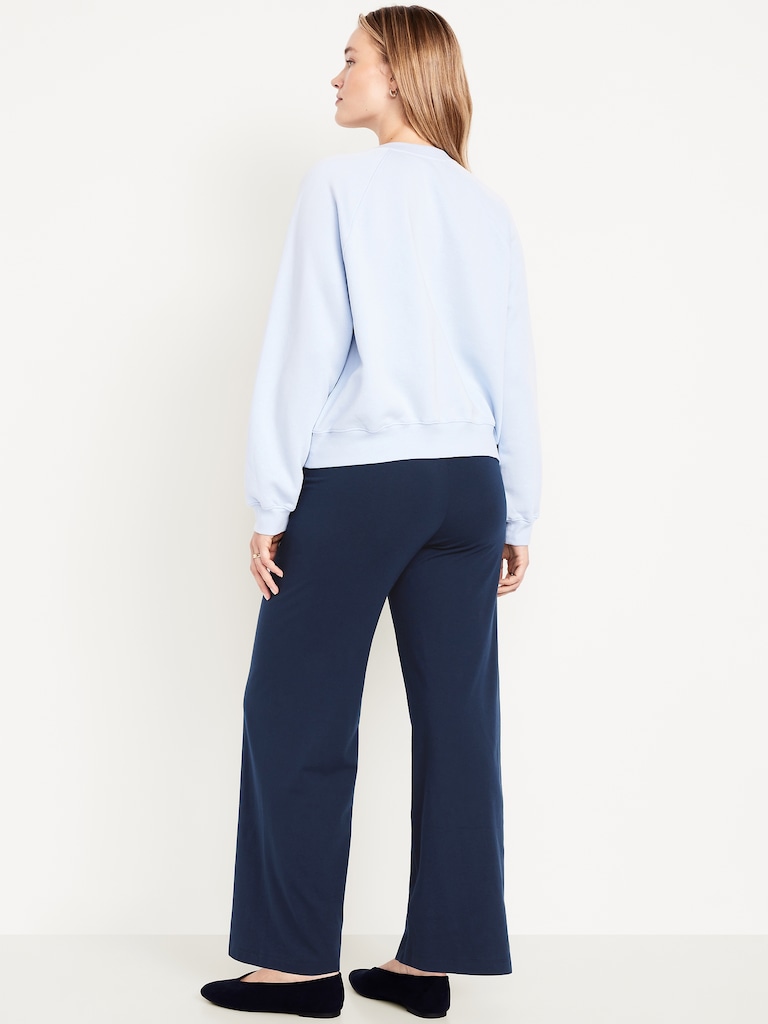 High-Waisted Fashion Wide-Leg Leggings