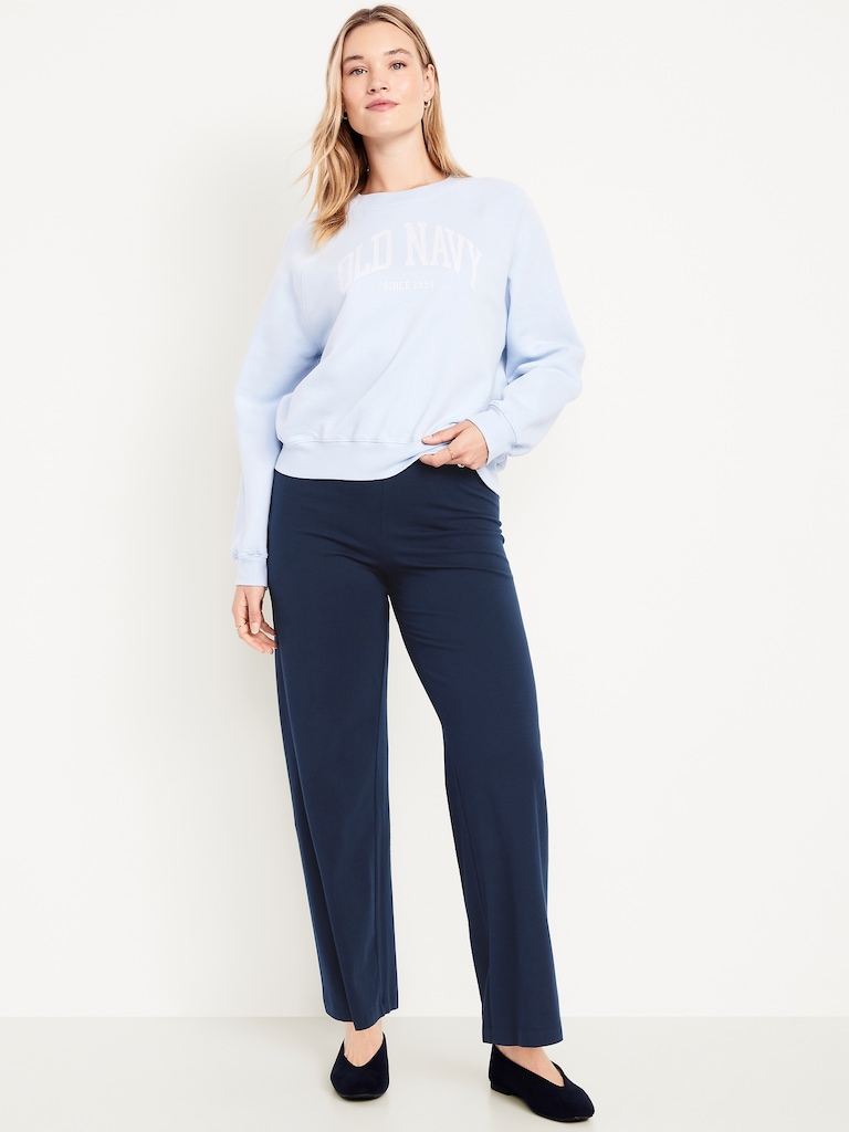 High-Waisted Fashion Wide-Leg Leggings