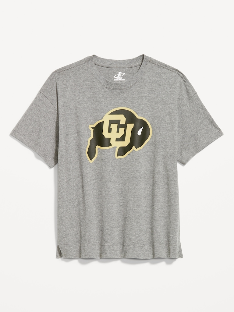 College Crew-Neck T-Shirt for Women