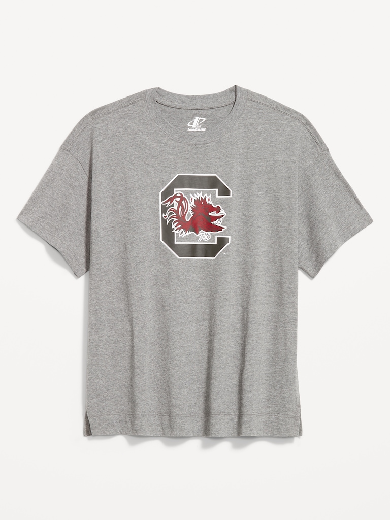 College Crew-Neck T-Shirt for Women