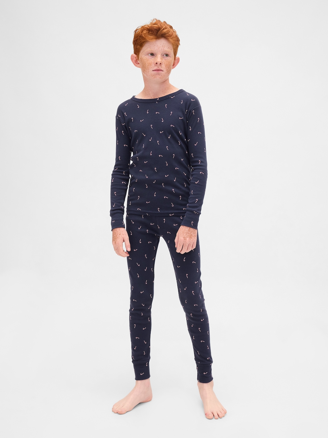 Kids & Baby Organic Brushed Cotton Holiday PJ Set