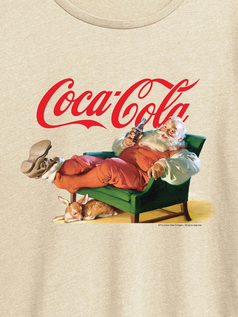 Santa Coke Short Sleeve Graphic Tee
