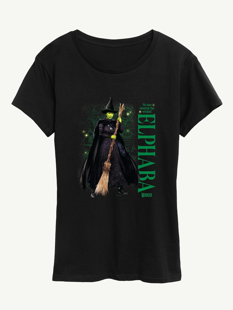 Wicked Elphaba No One Mourns Short Sleeve Graphic Tee