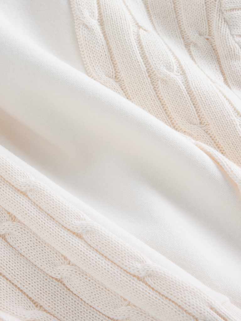 Kids VintageSoft Mixed Media Hoodie