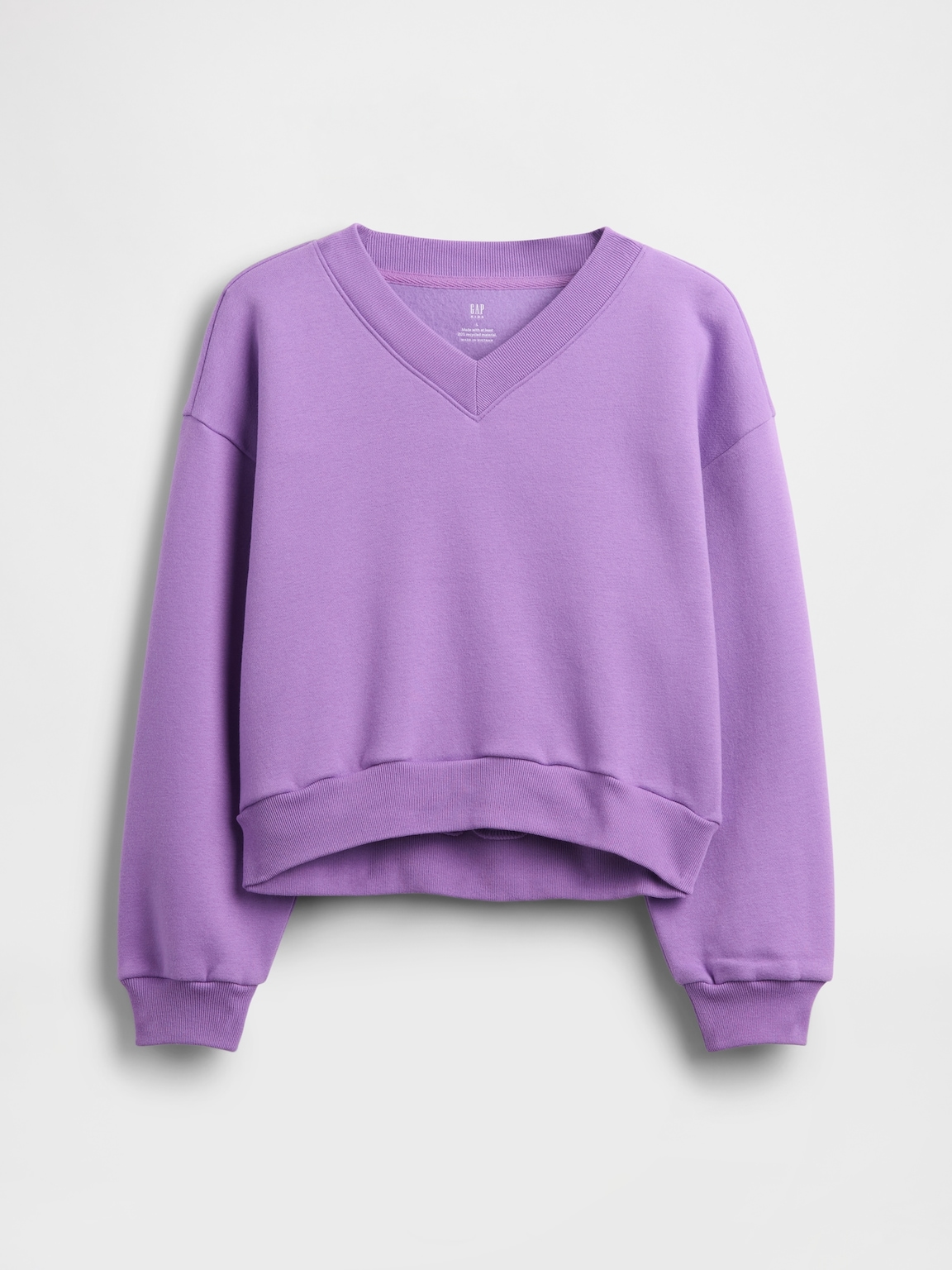 Kids VintageSoft Relaxed V-Neck Sweatshirt