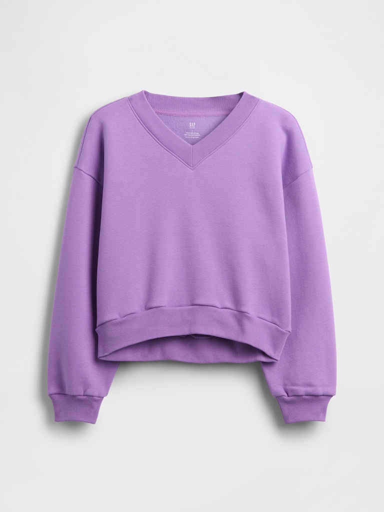Kids VintageSoft Relaxed V-Neck Sweatshirt