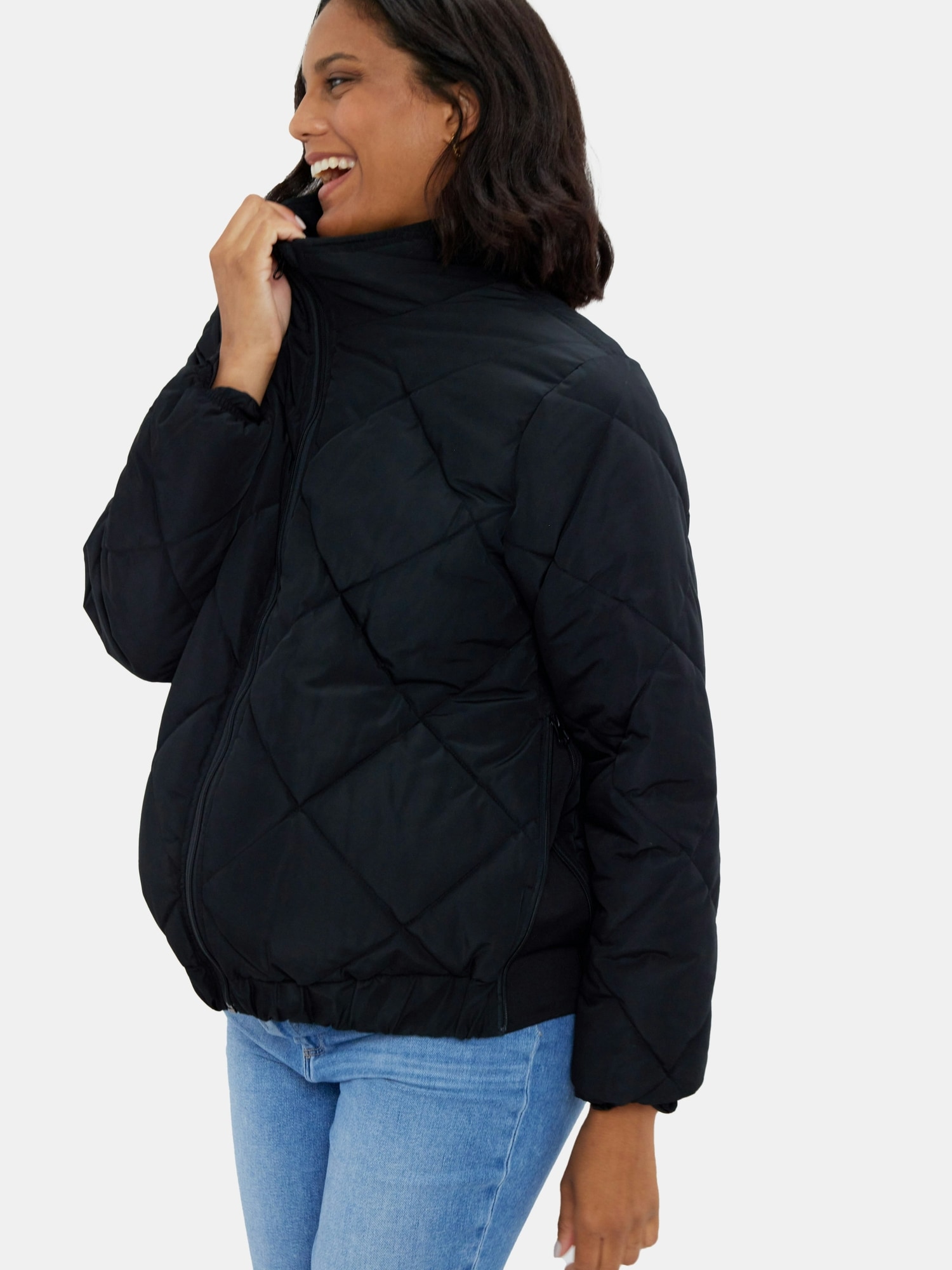 Gap Ingrid and Isabel Maternity Puffer Jacket