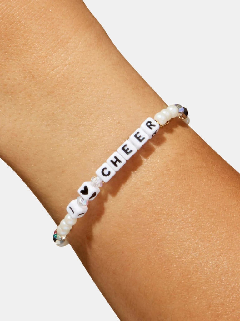 Little Words Project - I Love Cheer Bracelet