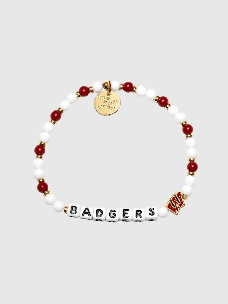 Little Words Project Bracelet - University of Wisconsin