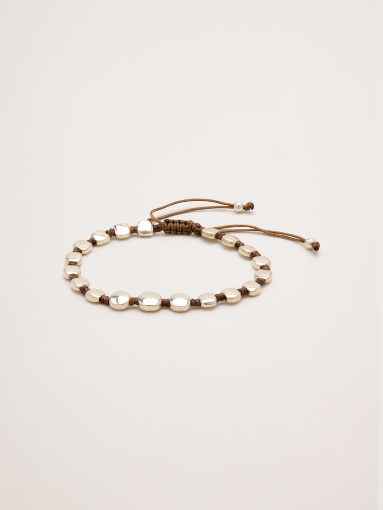 Square Silver Gem Bracelet by Caputo & Co