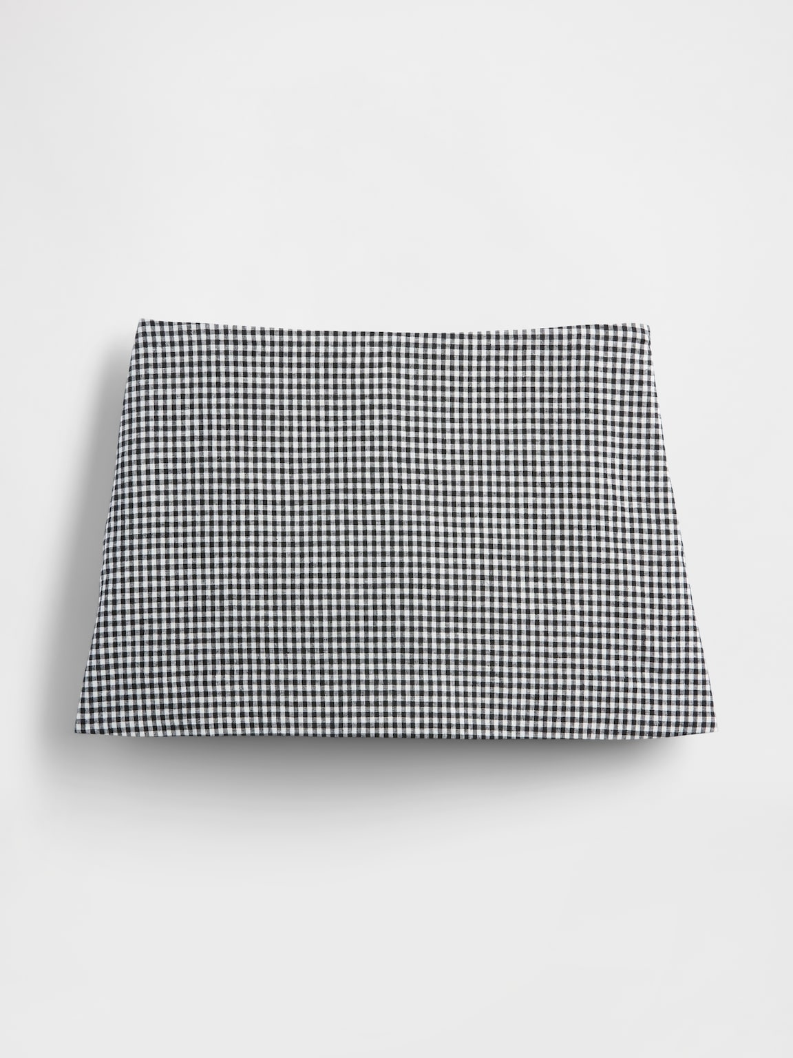 Low Rise Linen-Blend Mini Skort