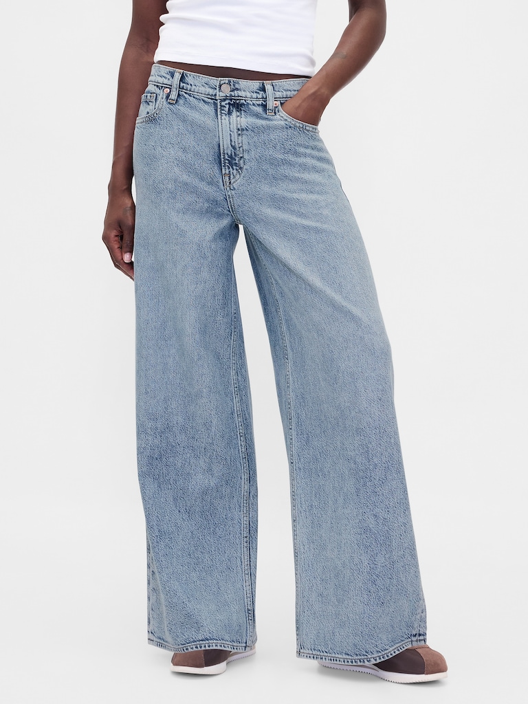 Mid Rise UltraSoft Baggy Jeans