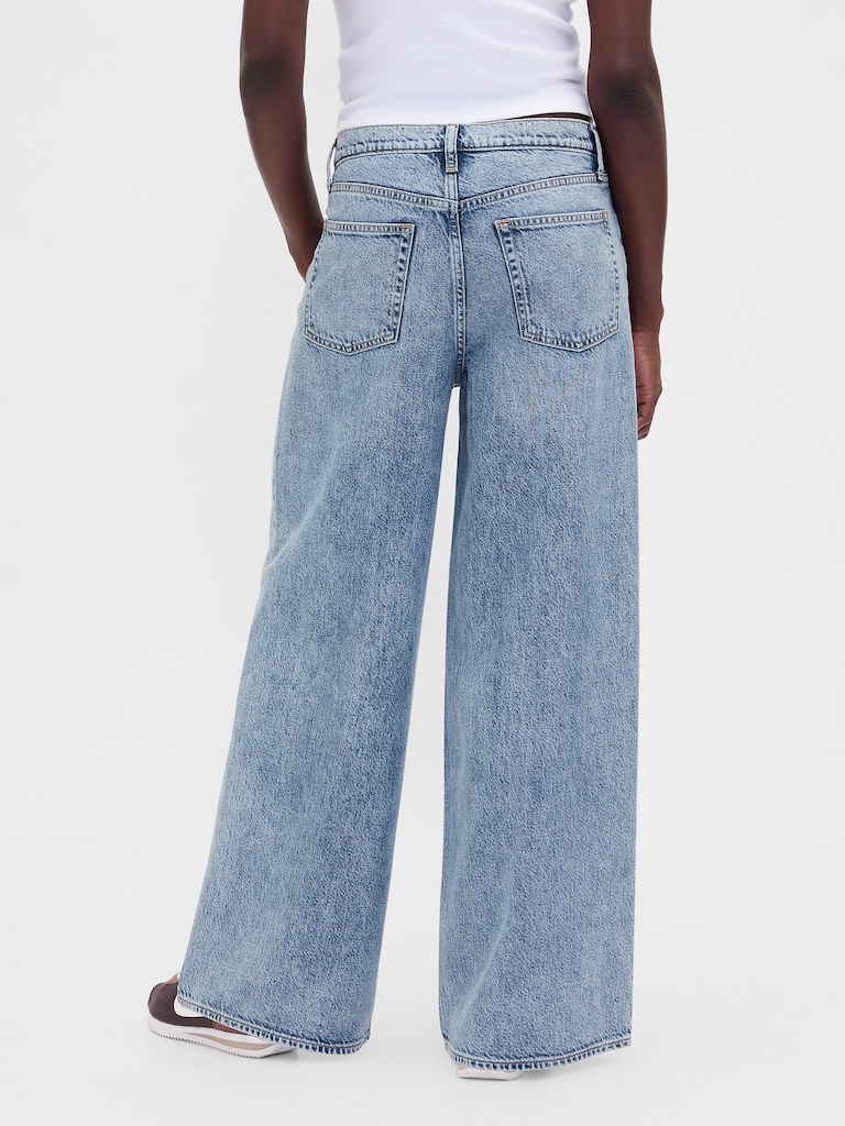 Mid Rise UltraSoft Baggy Jeans