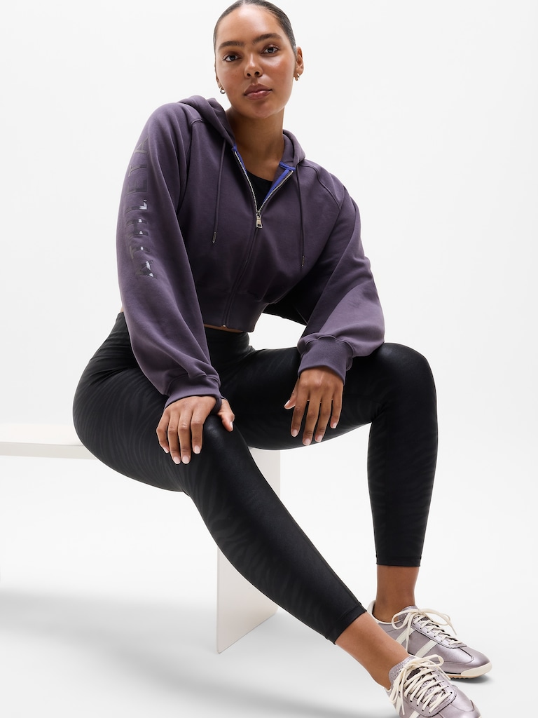 Simone Biles Forever Fleece Crop Full Zip