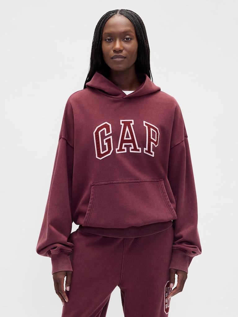 Heavyweight Oversized Logo Hoodie