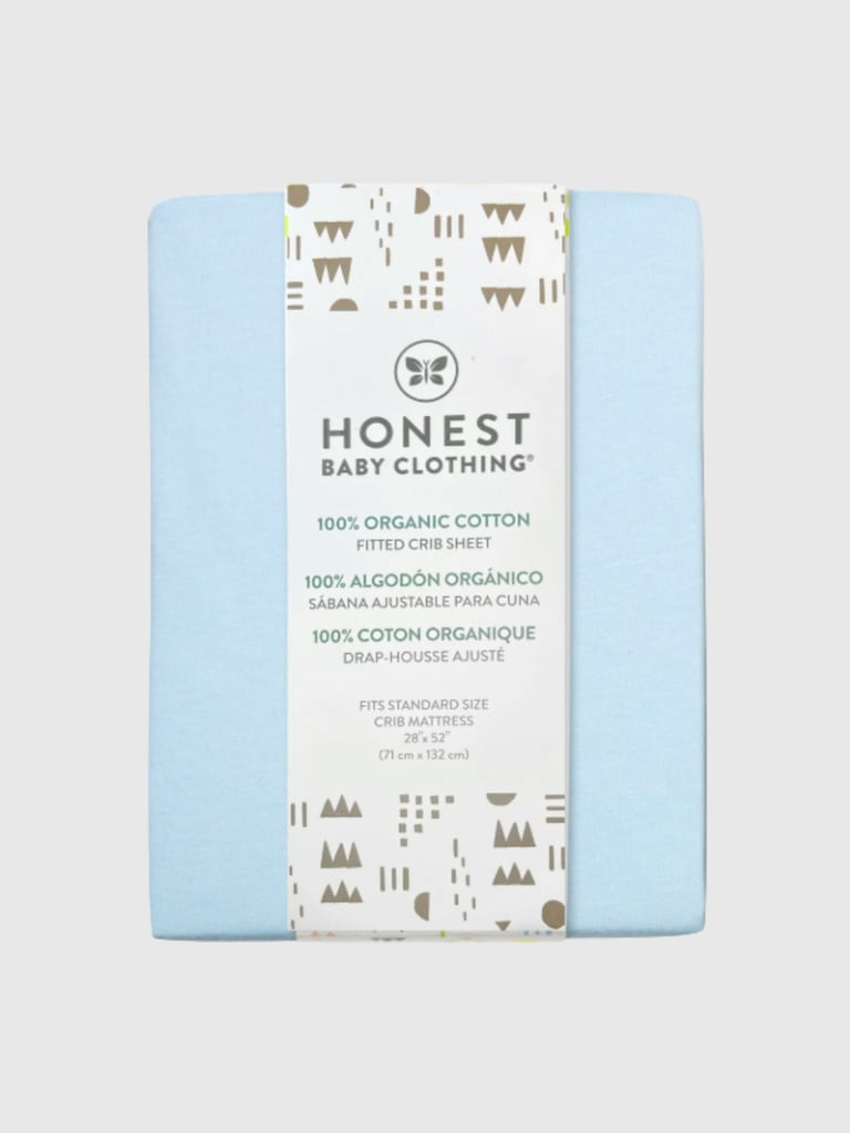 Honest Baby Clothing Organic Cotton Fitted Crib Sheet