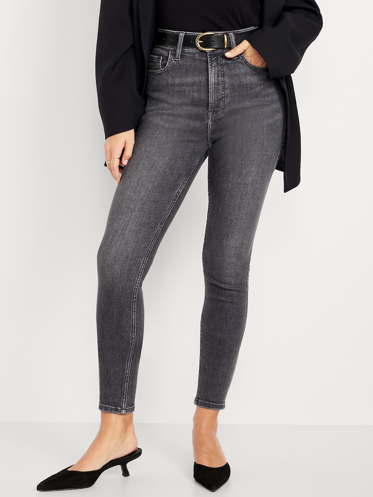 Extra High-Waisted Rockstar 360° Stretch Super-Skinny Jeans