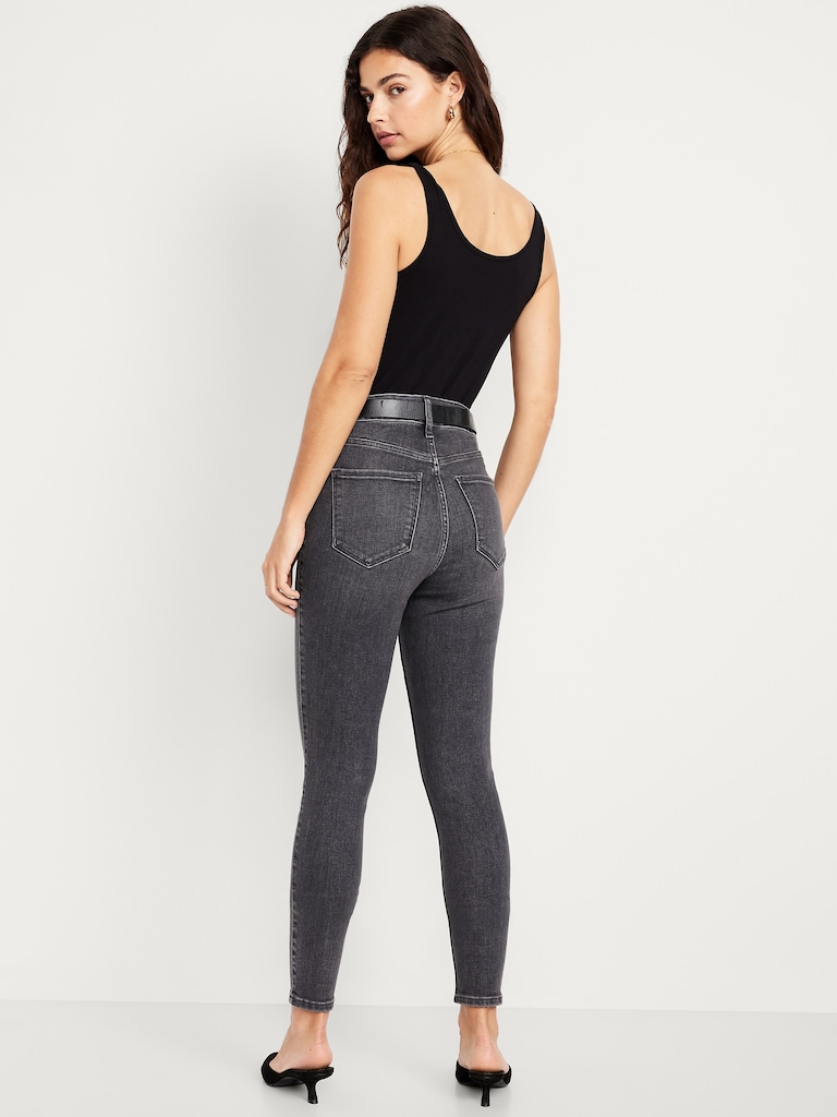 Extra High-Waisted Rockstar 360° Stretch Super-Skinny Jeans