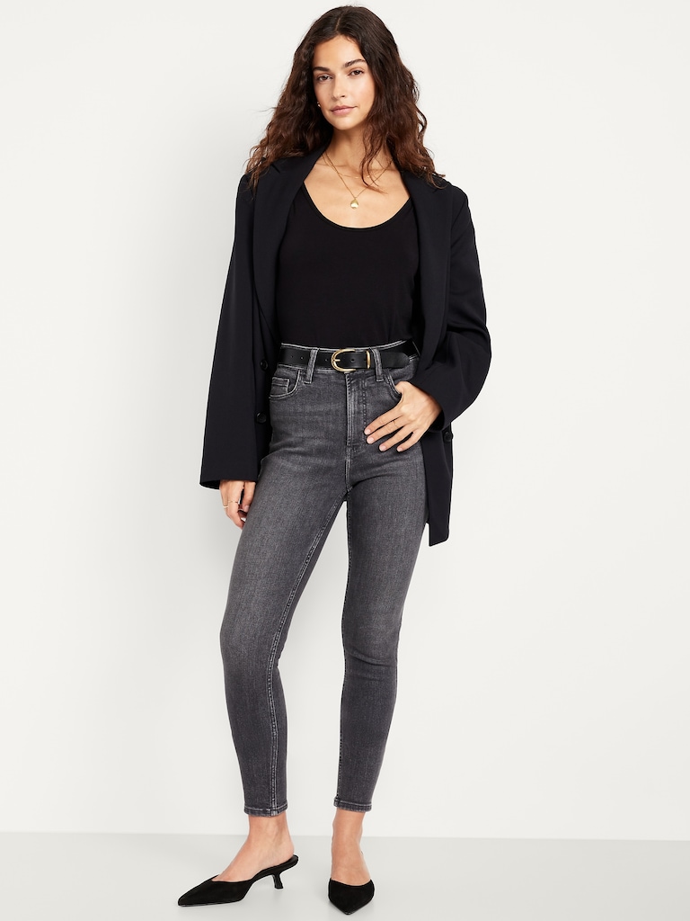 Extra High-Waisted Rockstar 360° Stretch Super-Skinny Jeans