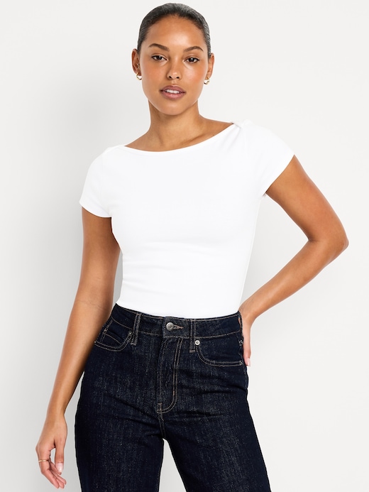 Snug Snug Boatneck T-Shirt on clearance at Old Navy — 50% off