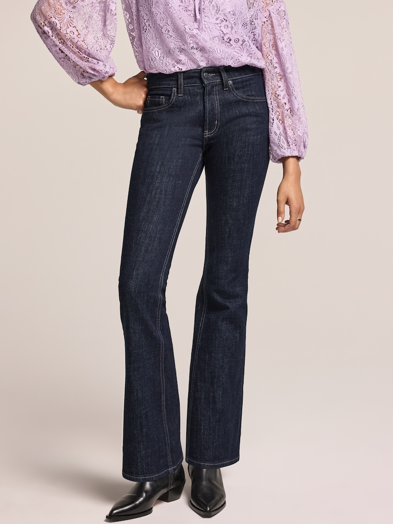 Old Navy x Anna Sui Slim Boot Cut Jeans