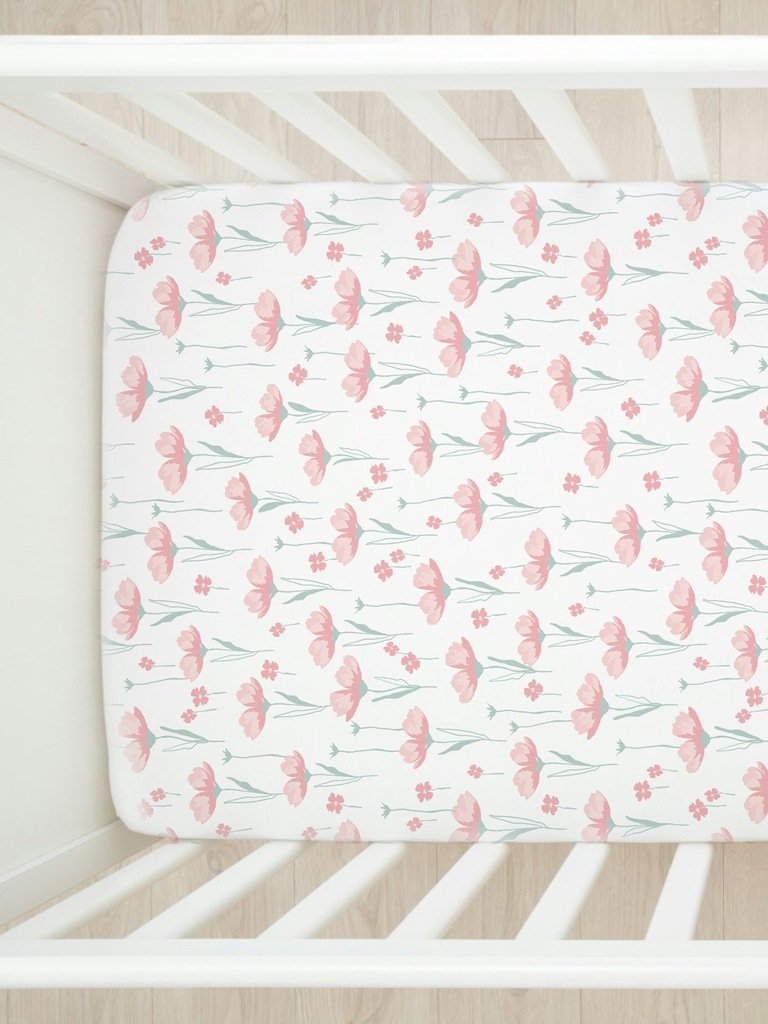 Honest Baby Clothing Organic Cotton Fitted Crib Sheet