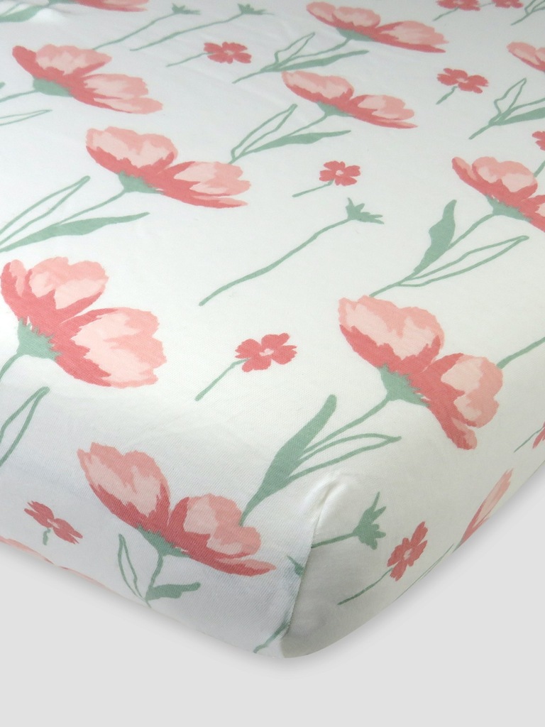 Honest Baby Clothing Organic Cotton Fitted Crib Sheet