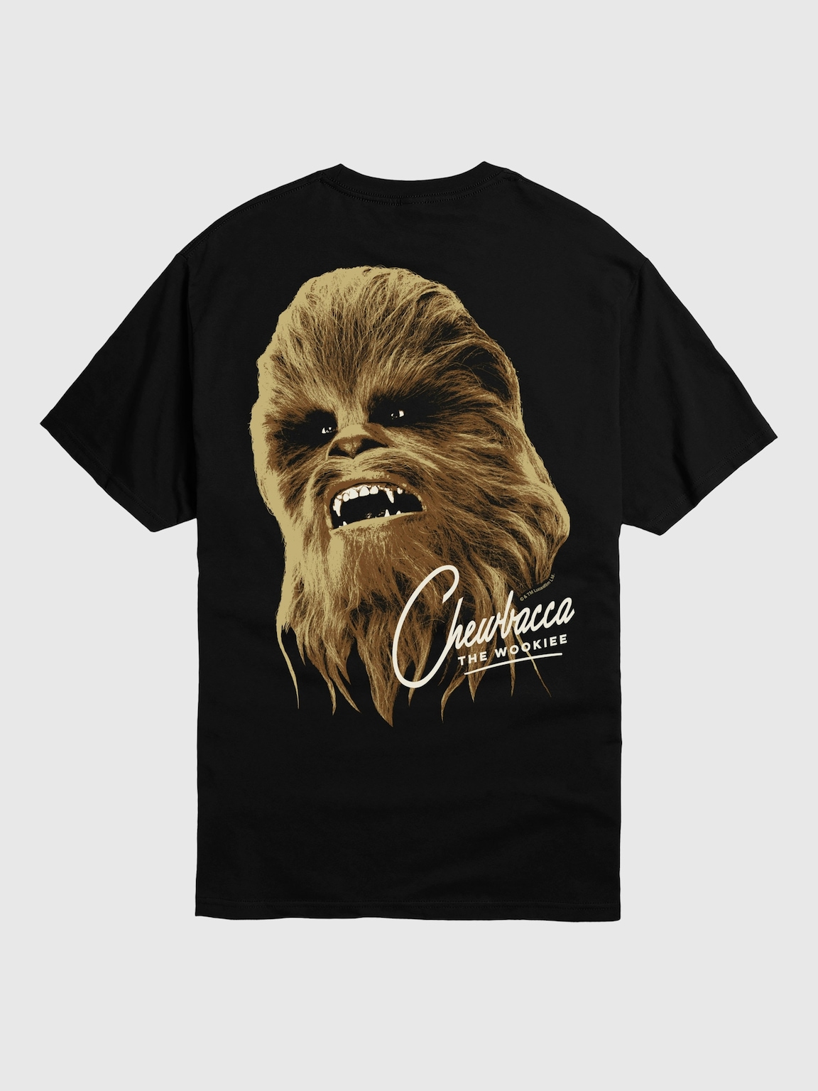 Star Wars Chewy Face Short Sleeve T-Shirt