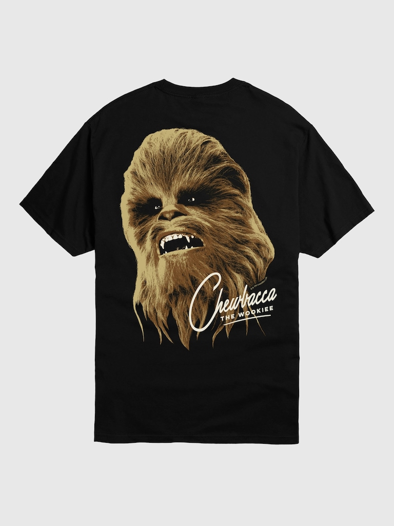 Star Wars Chewy Face Short Sleeve T-Shirt