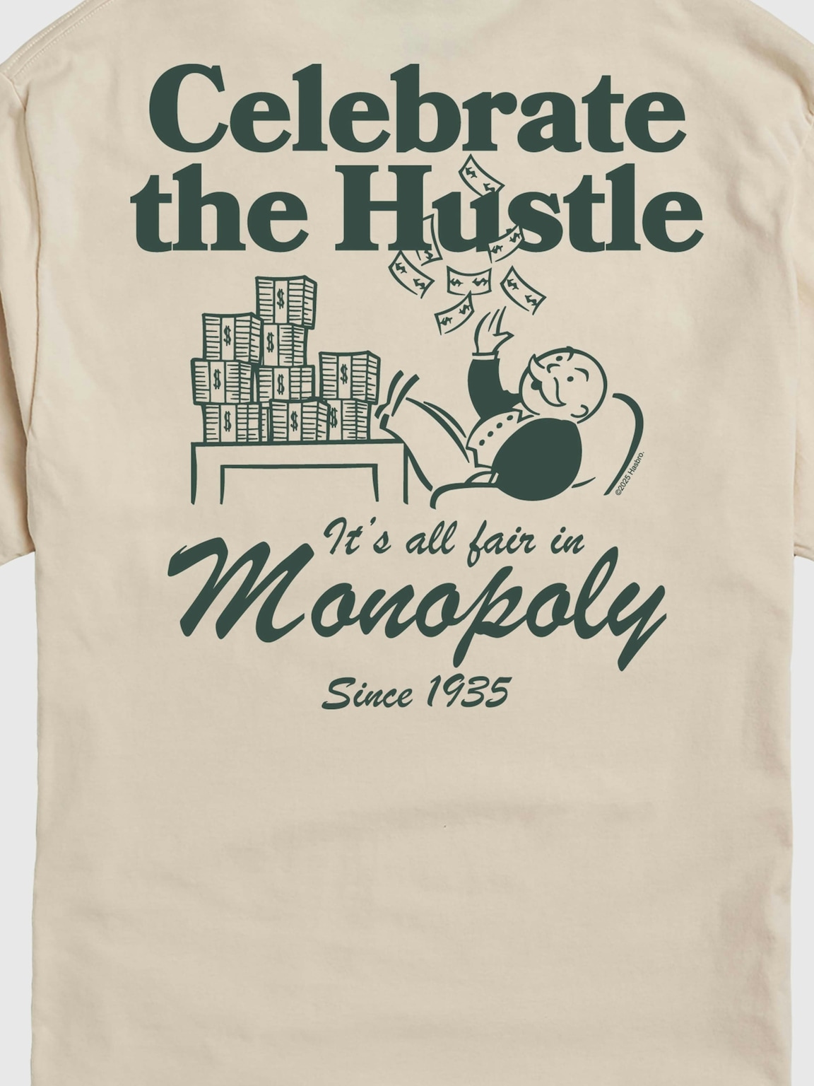 Monopoly Celebrate The Hustle Graphic Tee