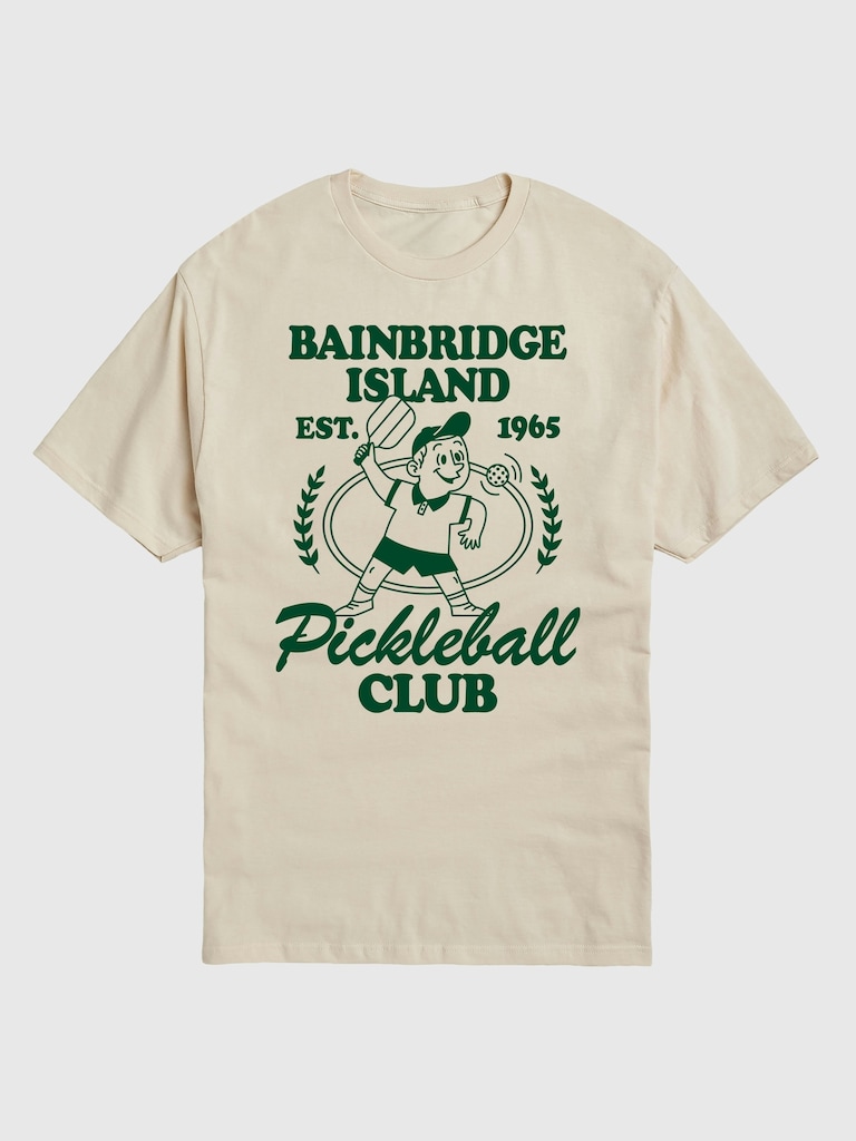 Pickleball Club Short Sleeve Graphic Tee