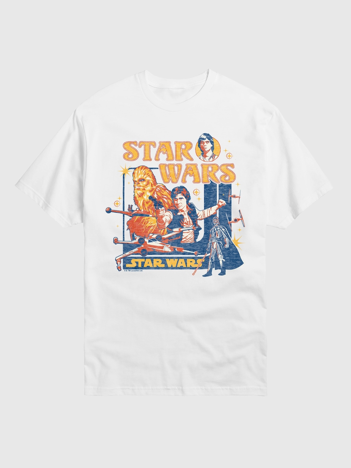 Star Wars Retro Group Short Sleeve T-Shirt